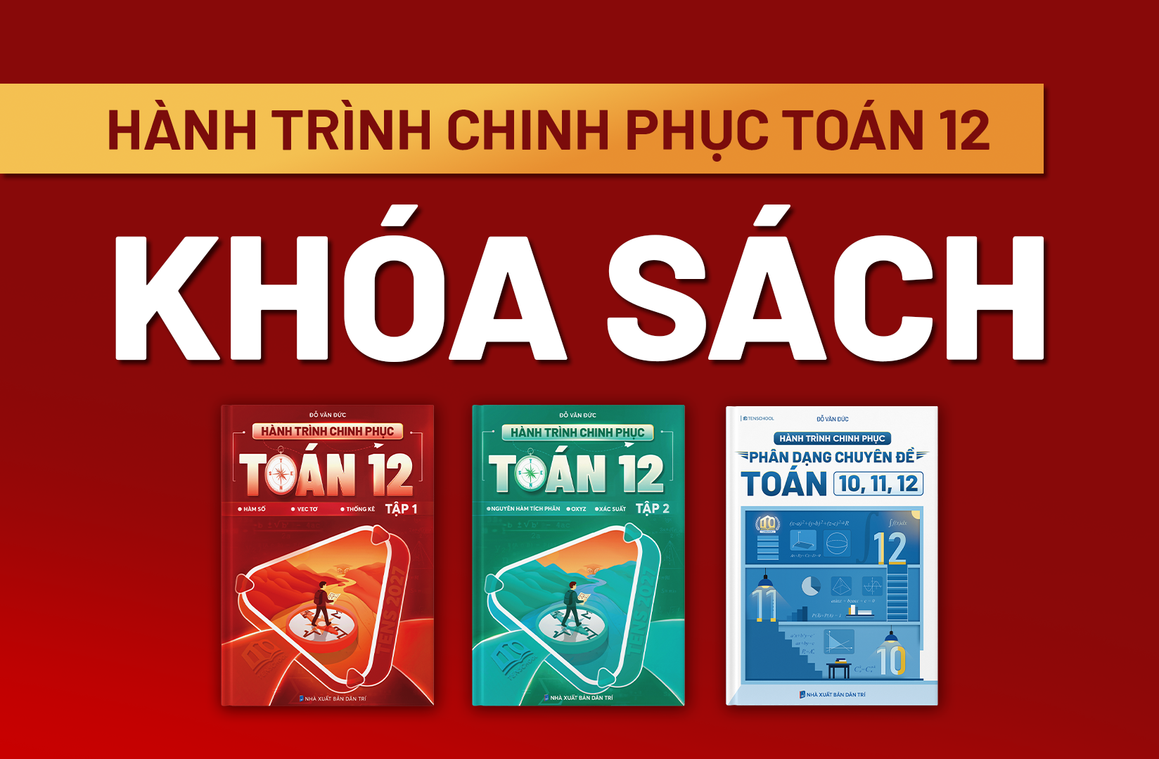 Khóa Sách - Hành trình chinh phục Toán 12